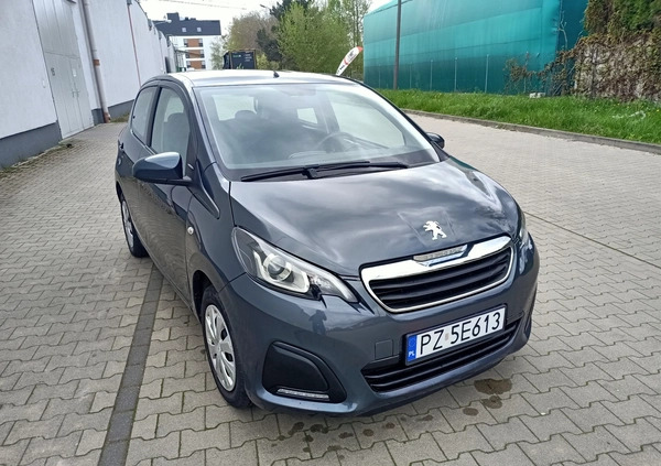 Peugeot 108 cena 25900 przebieg: 54000, rok produkcji 2015 z Dobrzyca małe 232